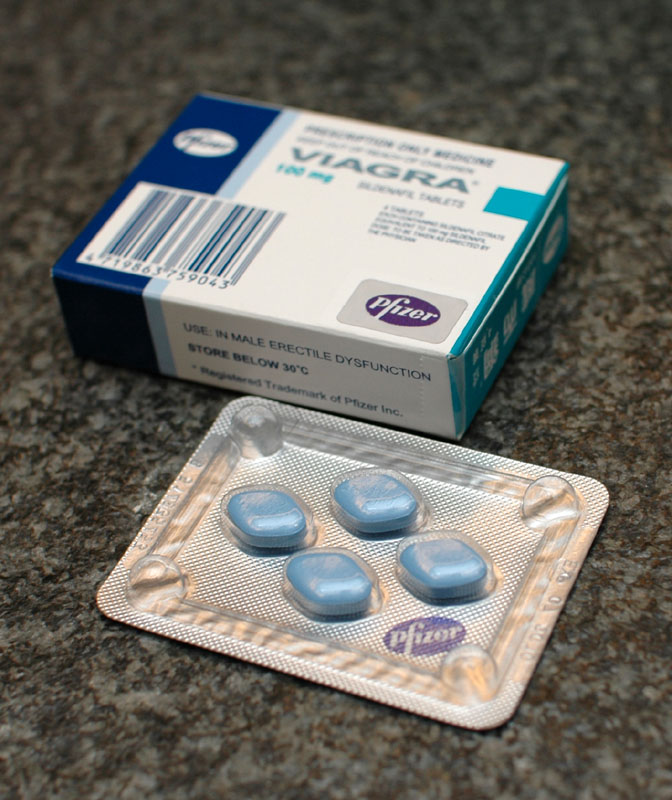 Una confezione di Viagra di Pfizer