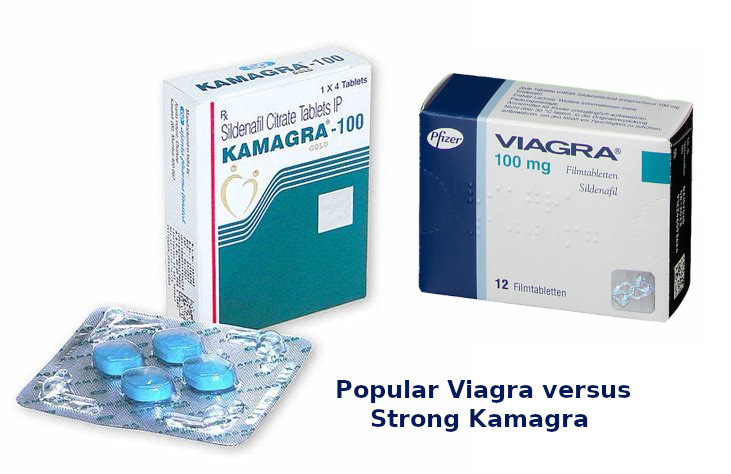 Viagra Popolare contro Kamagra forte