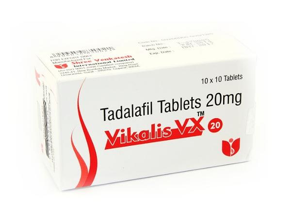 Vikalis VX 20 mg – Compresse generiche di tadalafil